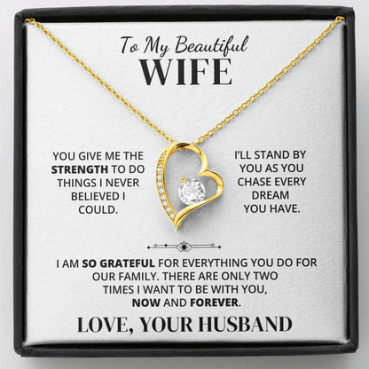 To My Wife – By Your Side – Necklace