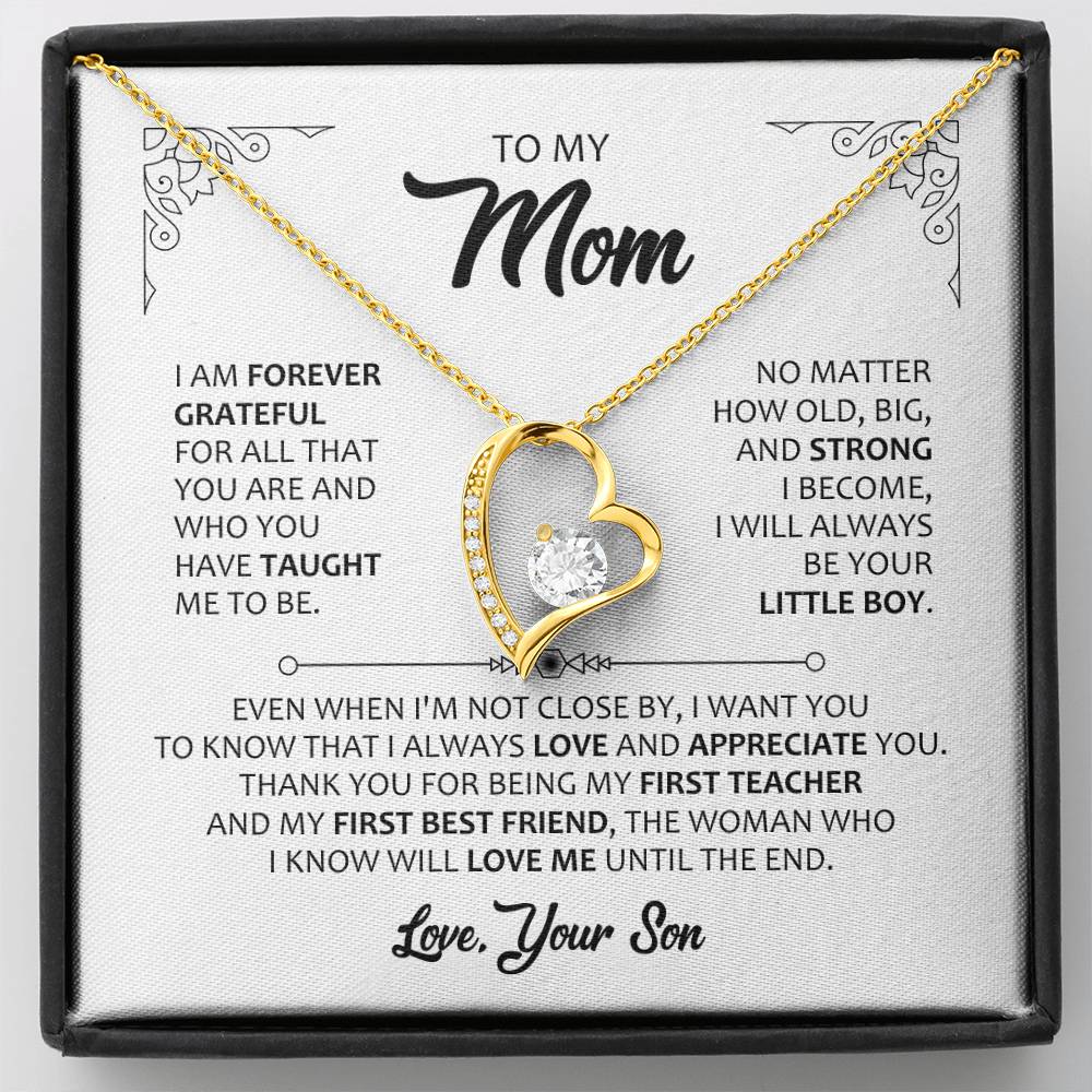 To My Mom - My First - Necklace