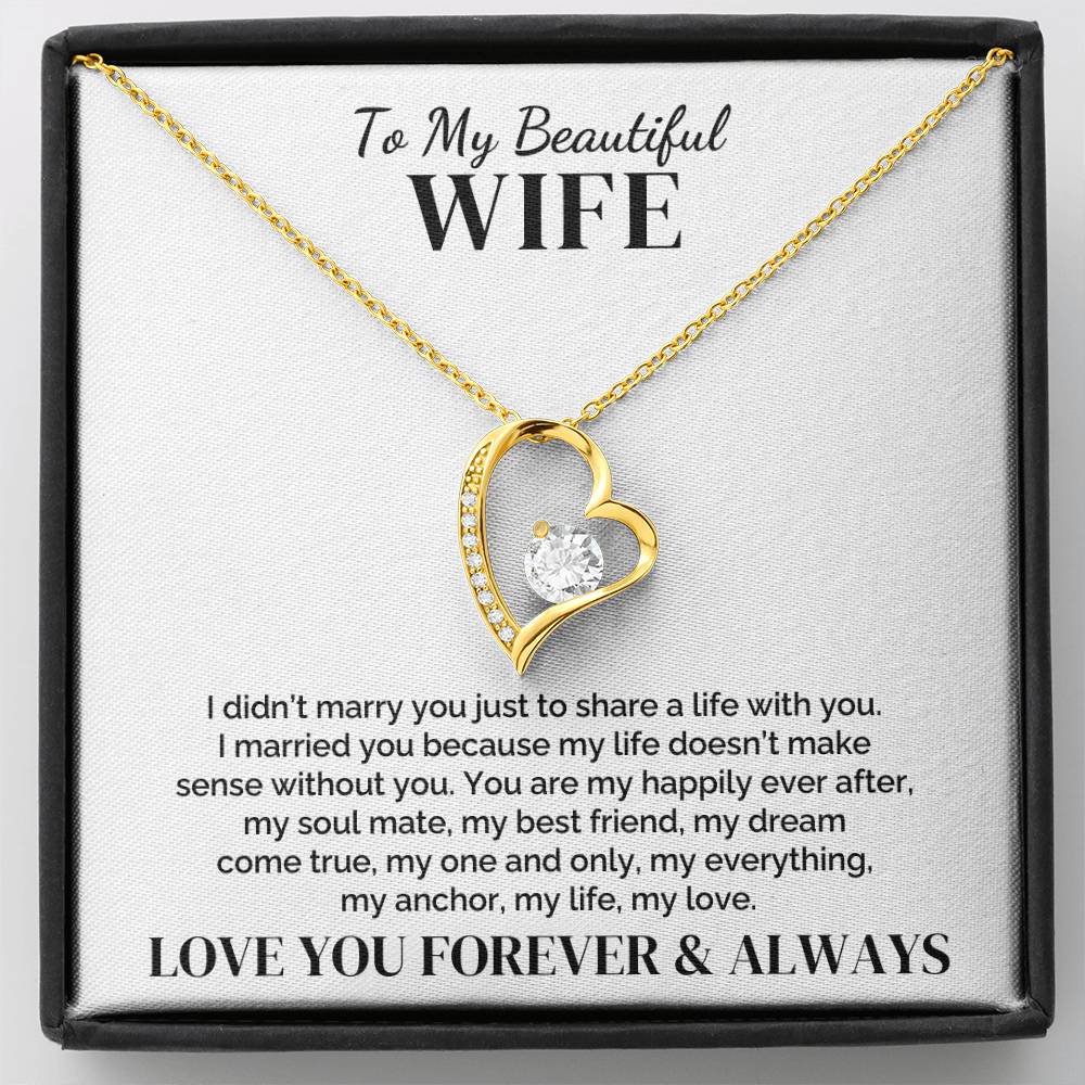 To My Wife – The Choice I Made – Necklace