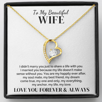 To My Wife – The Choice I Made – Necklace