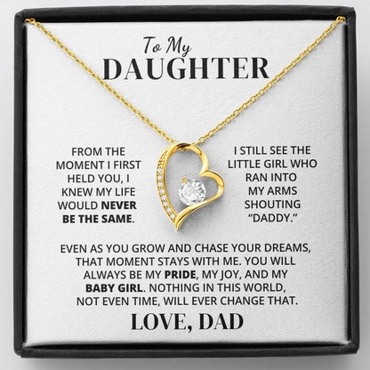 To My Daughter – My Pride and My Joy – Necklace