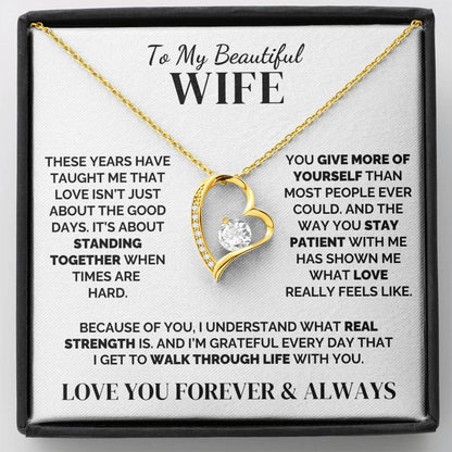 To My Wife – I See All You Carry – Necklace