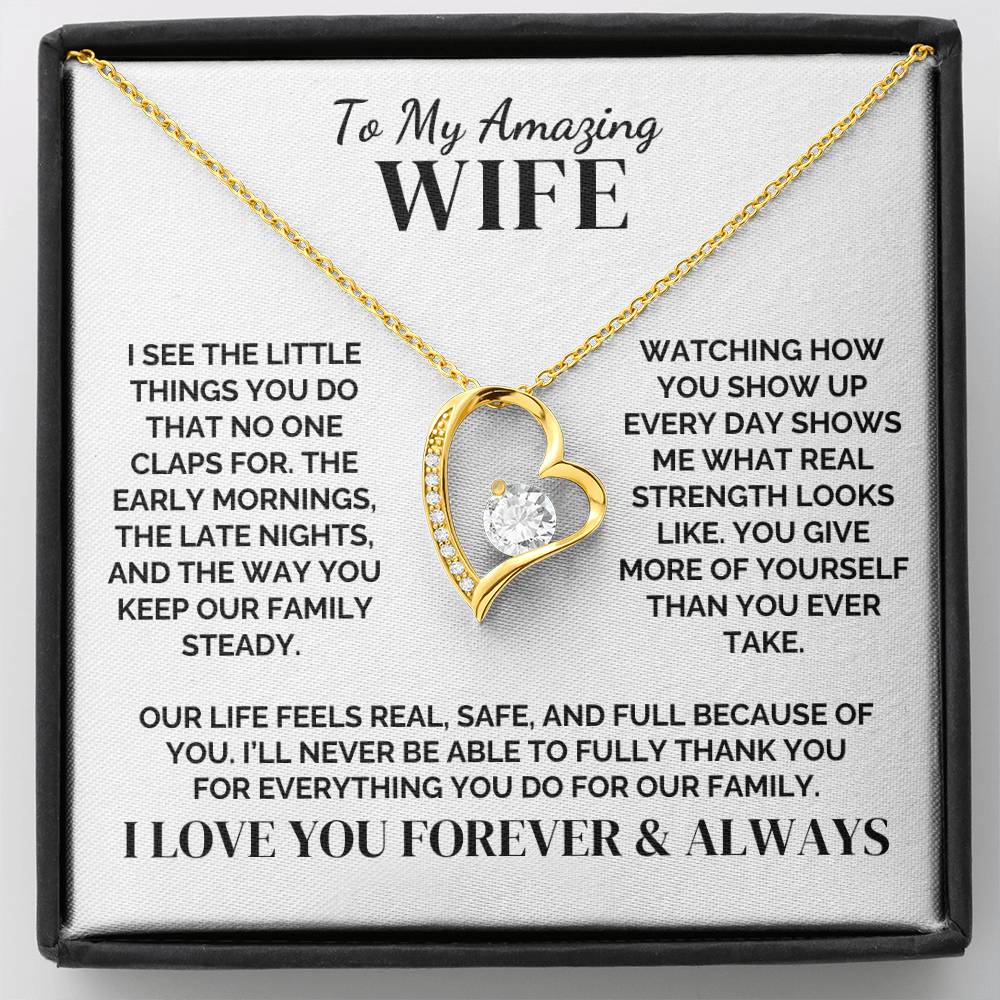 To My Wife – The Things No One Sees – Necklace