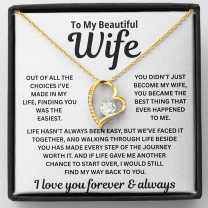 To My Wife – Written Before We Met – Necklace