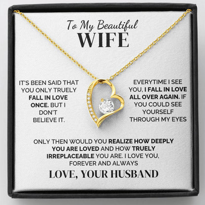 To My Wife – Falling in Love Again – Necklace