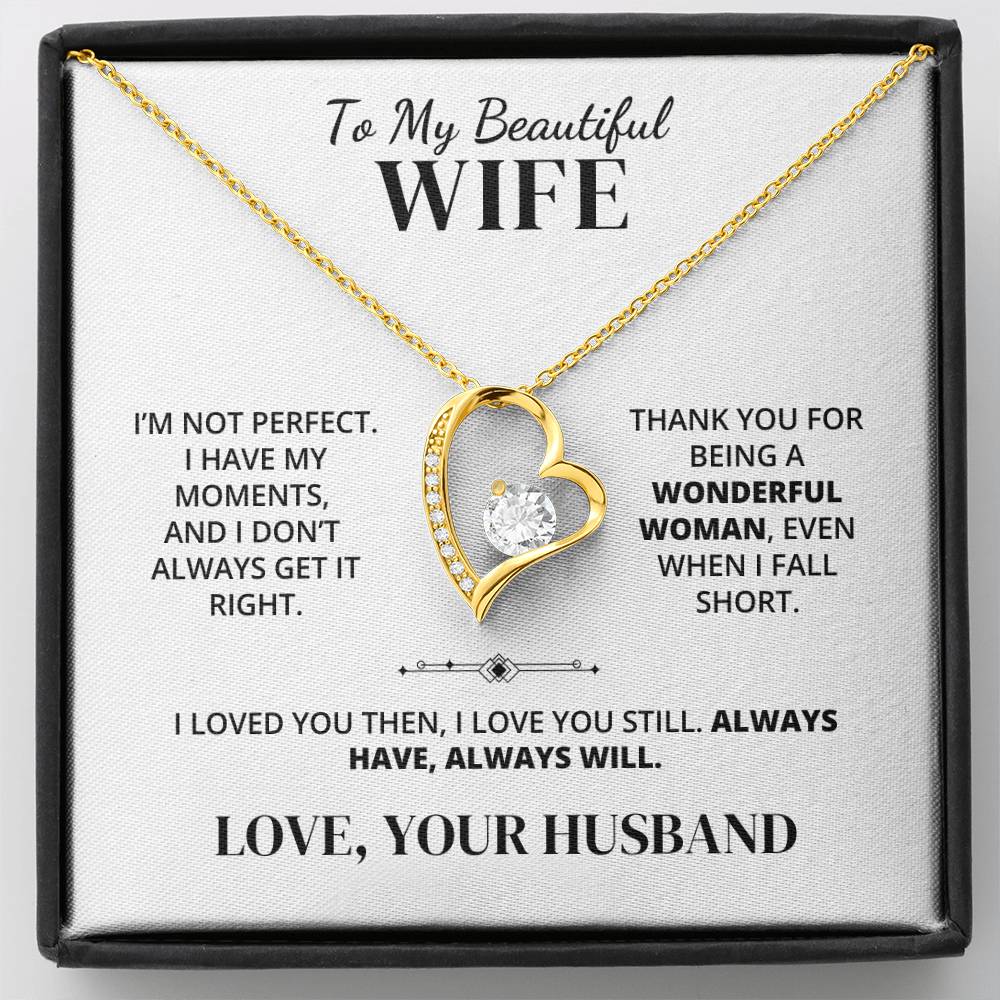 To My Wife – Always Have, Always Will – Necklace