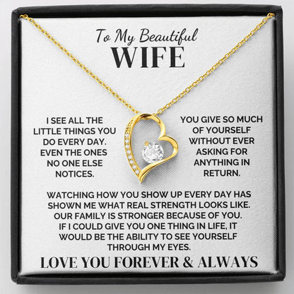 To My Wife – The Little Things You Do – Necklace