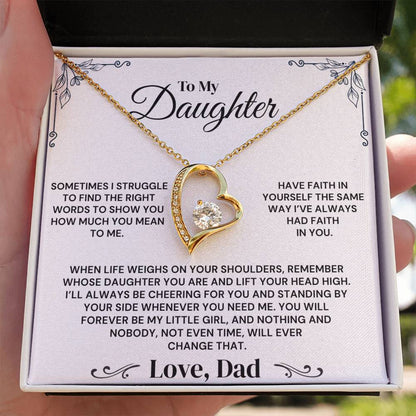 To My Daughter - My Heart’s Promise - Necklace