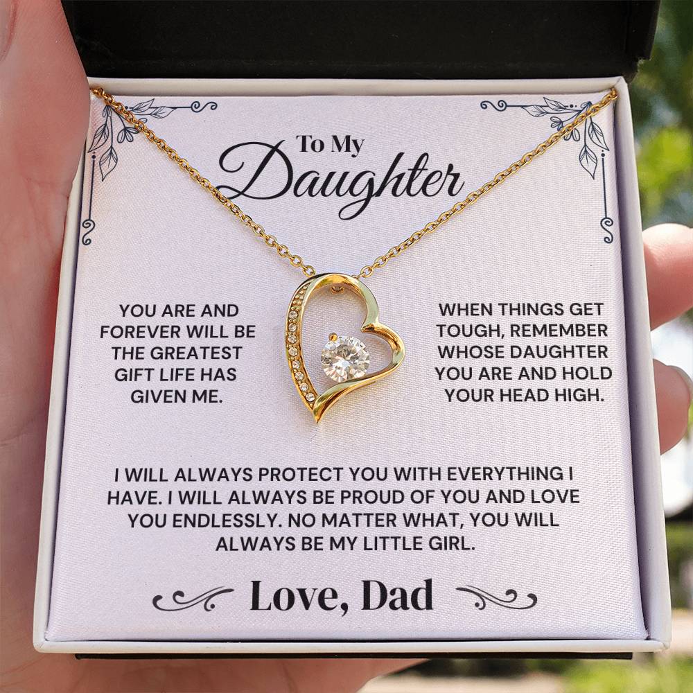 To My Daughter - You’re My Incredible Girl - Necklace