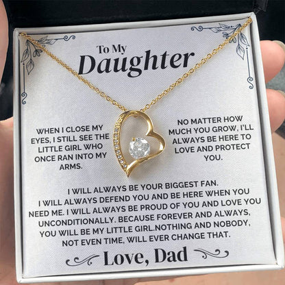 To My Daughter - Nostalgic Dad - Necklace