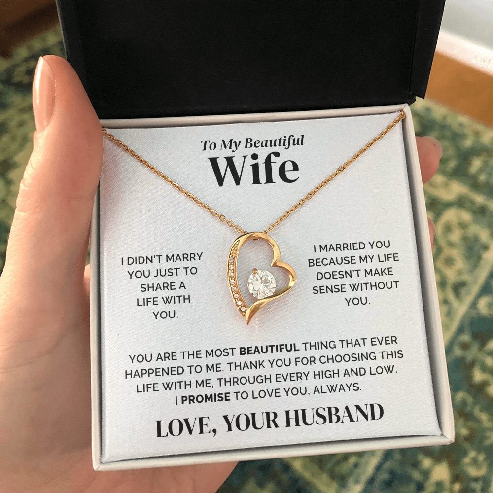 To My Wife – I Choose You – Necklace