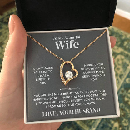 To My Wife – I Choose You – Necklace