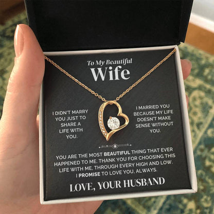 To My Wife – I Choose You – Necklace