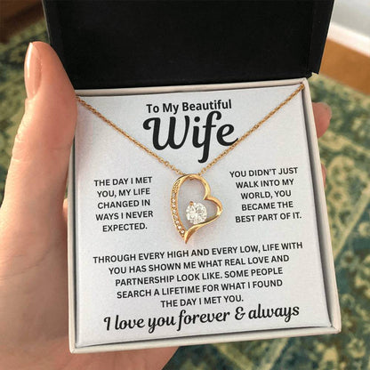 To My Wife – The Day Everything Changed – Necklace